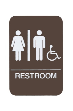 HS 9060 32 - ADA Sign with Braille Translation